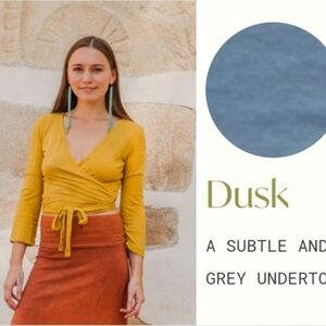 Bohemian Folk Clothing reversible wrap top